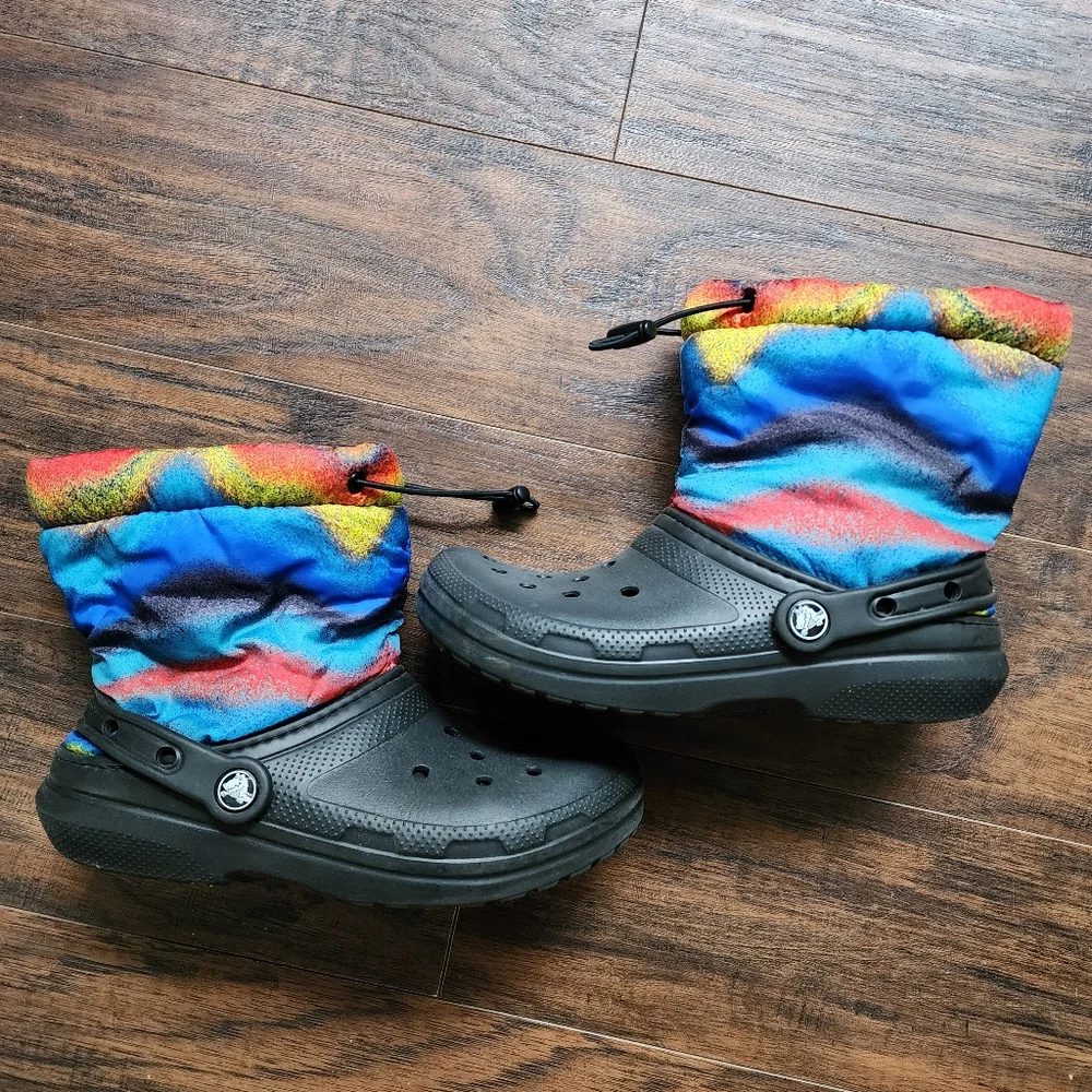 Crocs Kid's Classic Lined Neo Puff Winter Boots